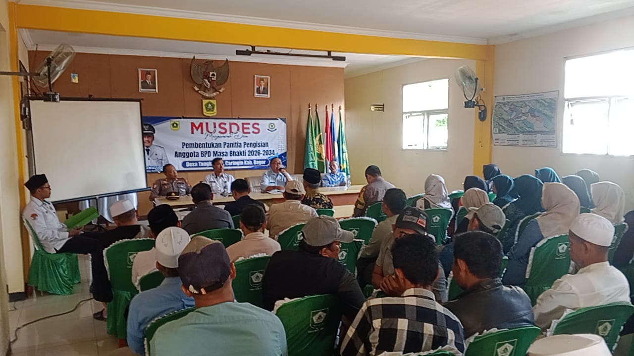 Jelang Berakhir Masa Bhakti BPD, Desa Tangkil Laksanakan Musdes Pembentukan Panitia